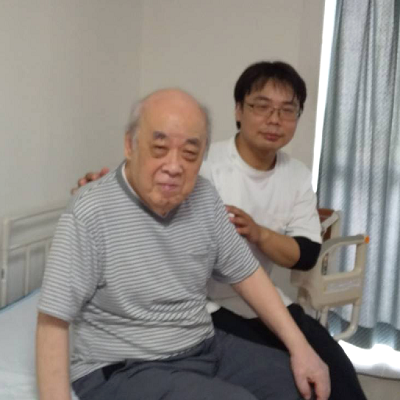 リハビリを受けられたお客様の写真